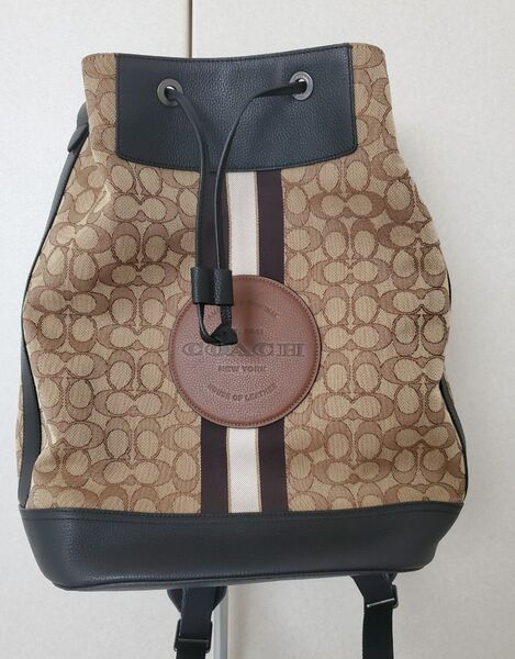 COACH バックパック リュック デイパック キャンバス レディース