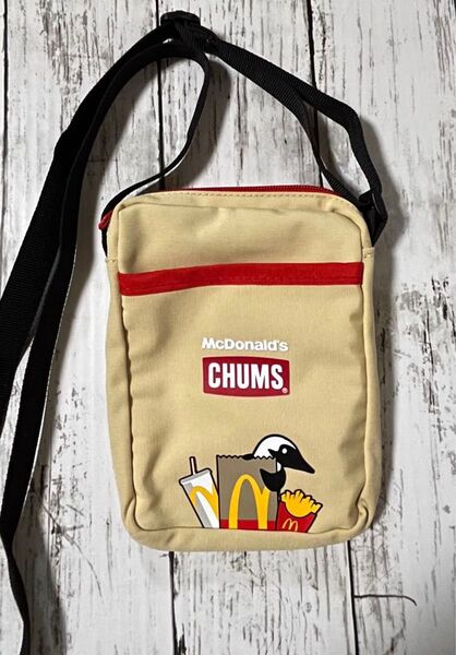 CHUMS マクドナルド ミニショルダーバッグ チャムス サコッシュ