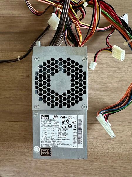 【中古】AcBel 300w 電源ユニット 80+Bronze