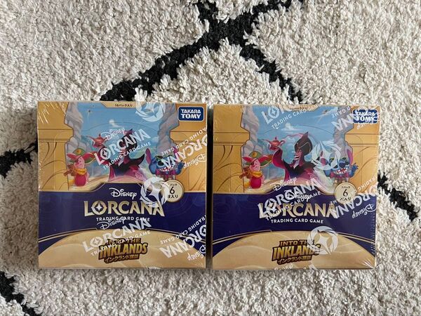Disney・ロルカナ ブースターパック インクランド探訪 2BOX