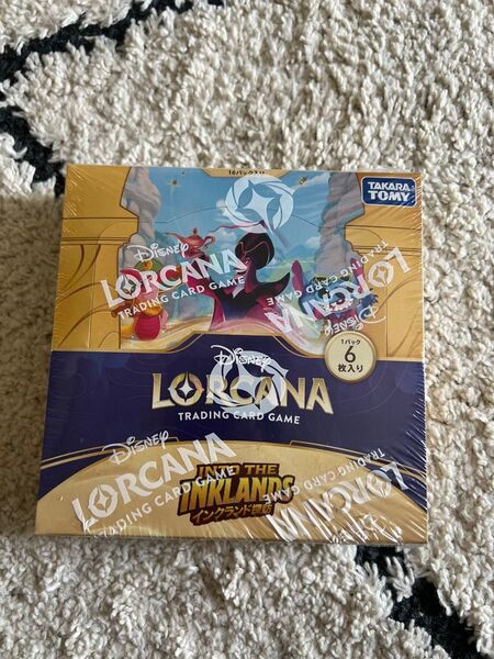 Disney・ロルカナ ブースターパック インクランド探訪 1BOX