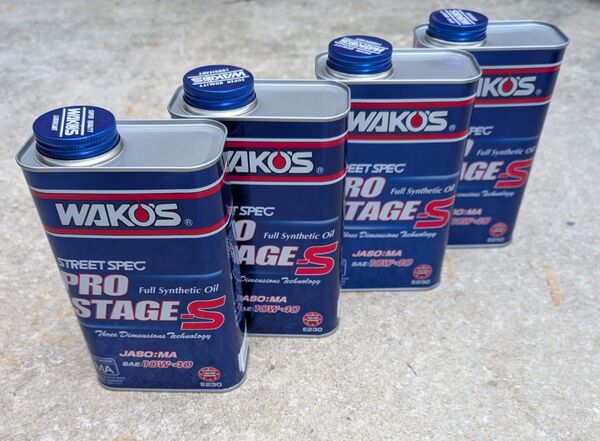 WAKOS プロステージS 10W-40 MA 1L×4本