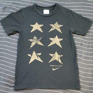 NIKE FCバルセロナ Tシャツ ブラック Sサイズ