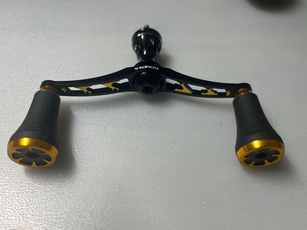 ★新品未使用★ゴメクサス ダブルハンドル ブラックゴールド98mm シマノ