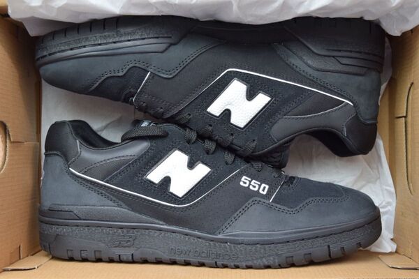 atmos Exclusive New Balance BB550ATM 28cm "Back in Black" スニーカー