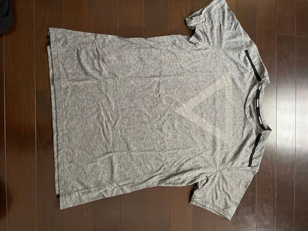 NIKEナイキ半袖Tシャツ グレー ランニングトレーニングウェアL