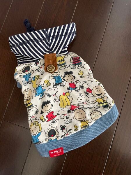 ペットパラダイス☆スヌーピーPEANUTSフードパーカー 犬服 3S