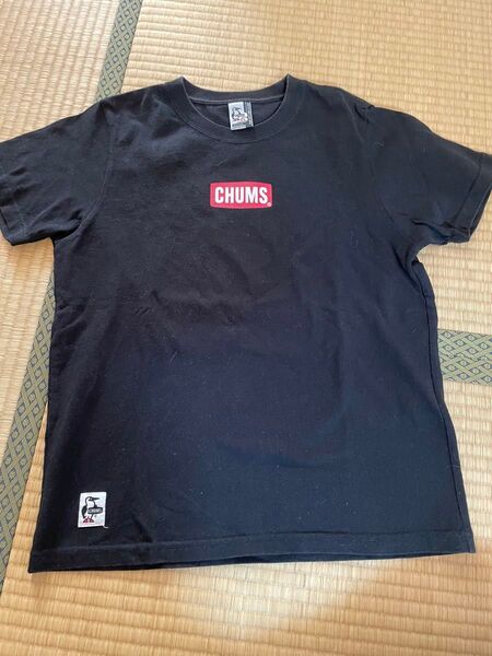 CHUMS チャムス ロゴTシャツレディースLサイズブラック