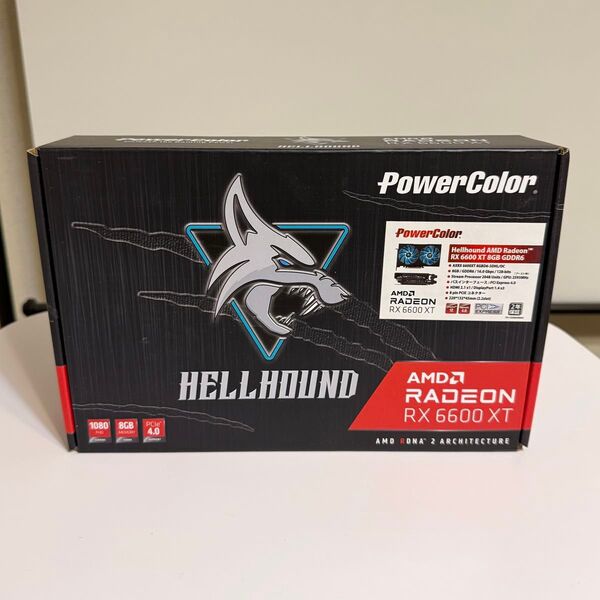 Hellhound AMD Radeon RX 6600 XT 8GB GDDR6