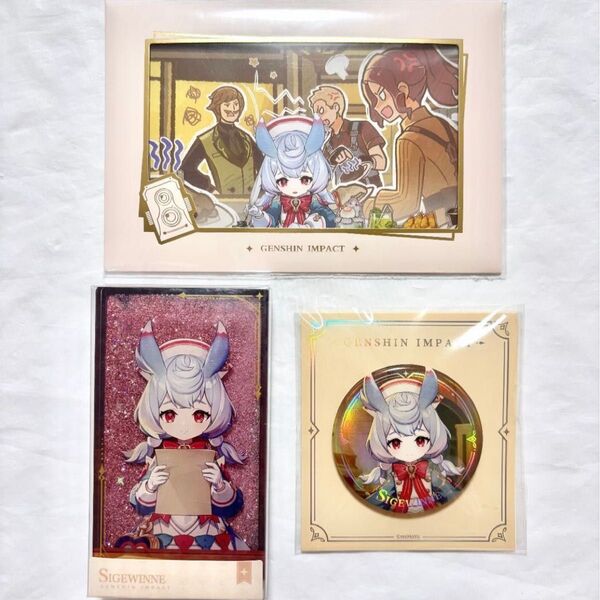 原神 シグウィン コロッタ 流砂 アクスタ フォトカード 缶バッジ 公式正規品