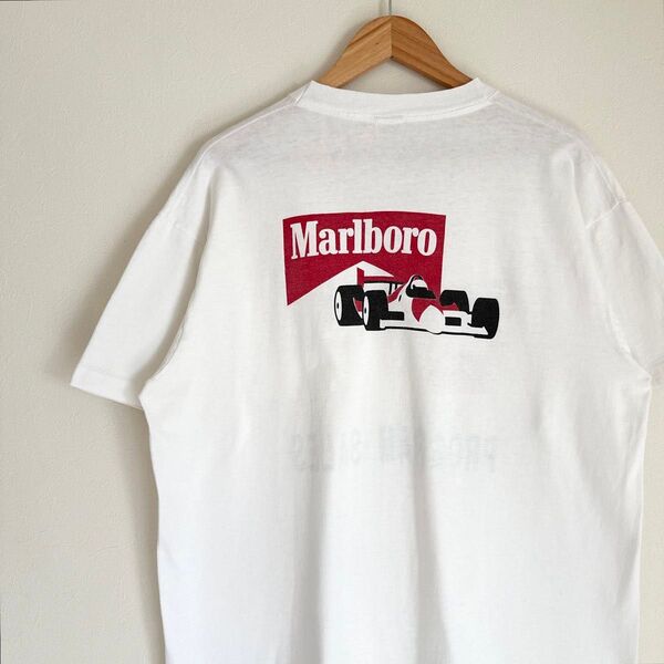 XL 90s USA製 フルーツボディ マルボロ F1 Tシャツ タバコT