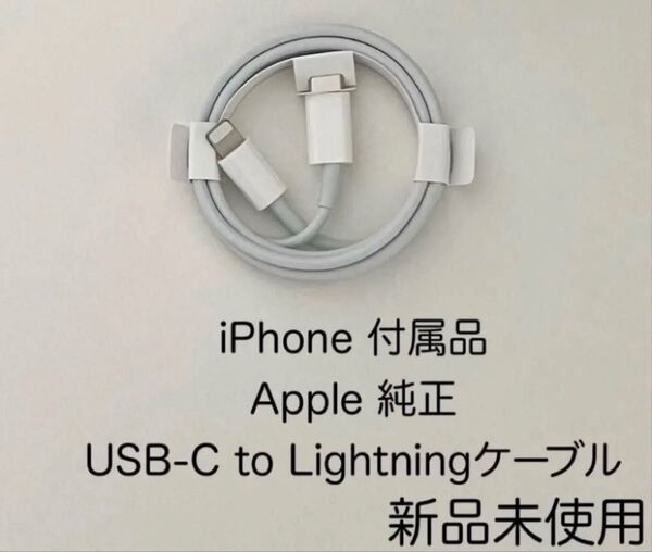 充電 USB-C - Lightningケーブル 1m iPhone apple 純正