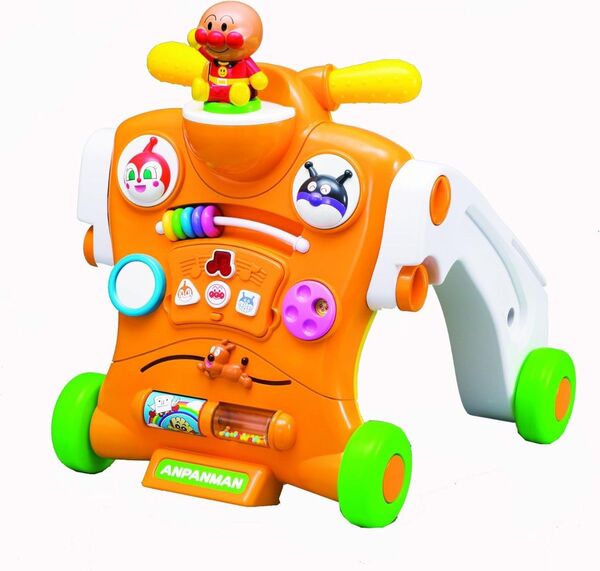 アンパンマン へんしんウォーカー おもちゃ 玩具 車 おまけのリュック付き