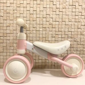 【本日限定価格】D-BIKE Dバイク mini DISNEY ディズニー ミニー 三輪車 ミニバイク ホワイト×ピンク