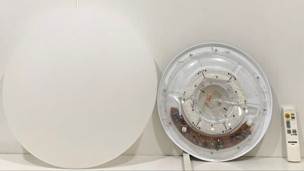 【リモコン付】アイリスオーヤマ LED シーリング ライト 天井照明 OLU6D-SR CL-RN1 6畳 調光 10段階