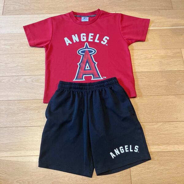 ANGELS キッズサイズ 半袖Tシャツ・ハーフパンツ セット 140cm 上下セット スポーツ 野球