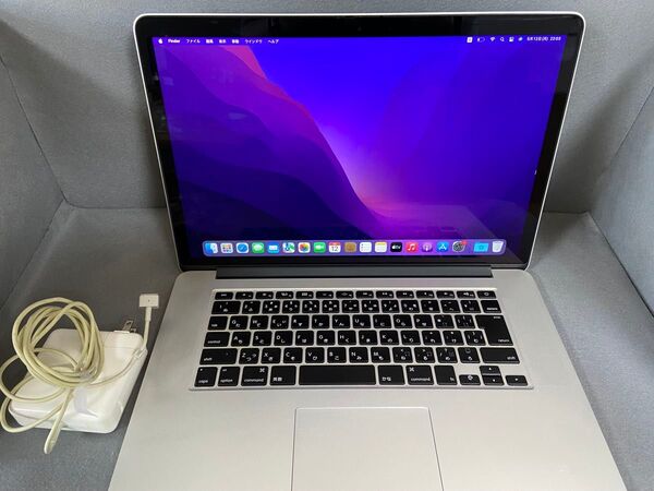 MacBook Pro Mid 2015 15インチ 512GB /16GB A1398 /2.2GHZ/core i7