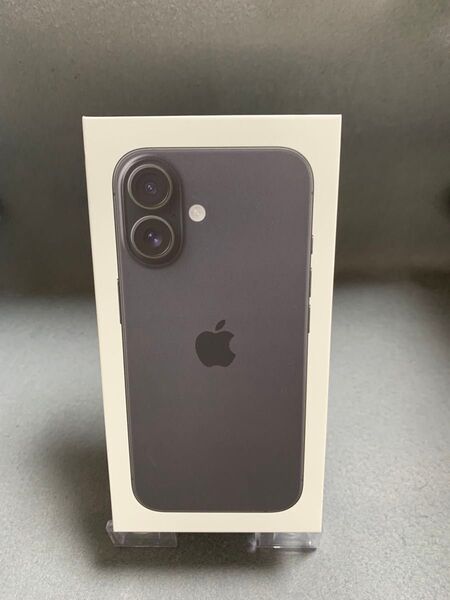 新品未開封 Appleストア版 SIMフリー iPhone16 128GB ブラック色