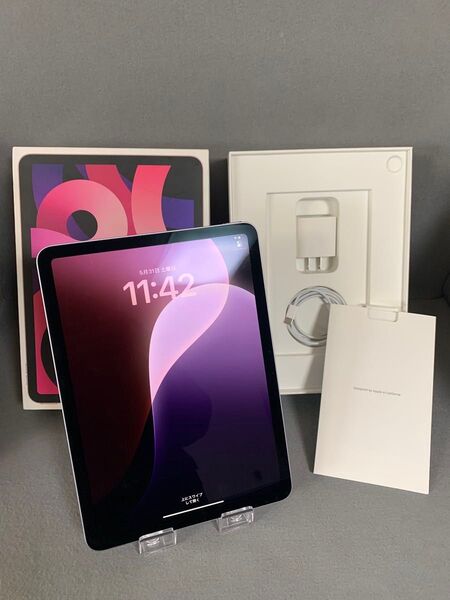 ほぼ未使用品【限定保証あり】iPad Air 11インチ(M3) 128GB WiFi版 パープル色
