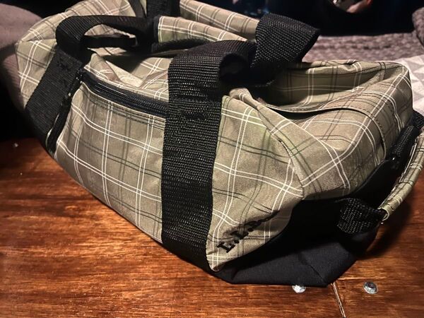 希少カラー L.L.bean ボストンバック チェック柄 エルエルビーン ハンドバッグ バッグ