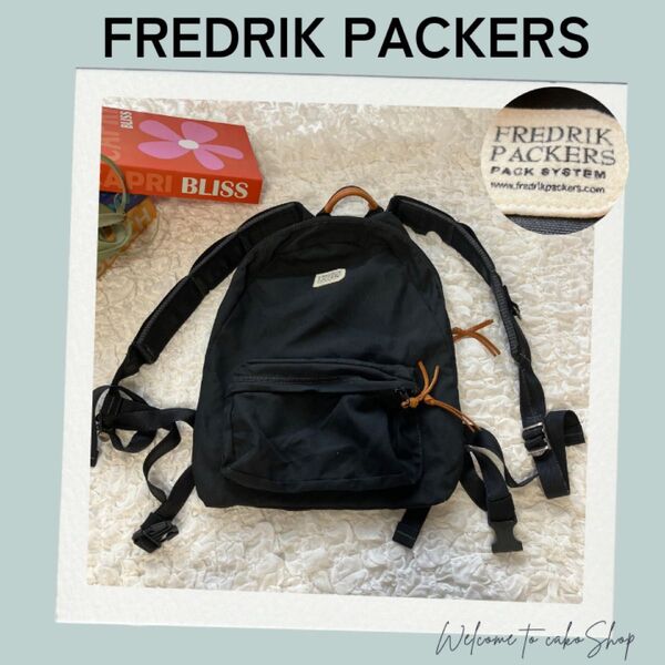 FREDRIK PACKERS フレドリックパッカーズ 500D DAY PACK デイパック リュック バックパック ブラック