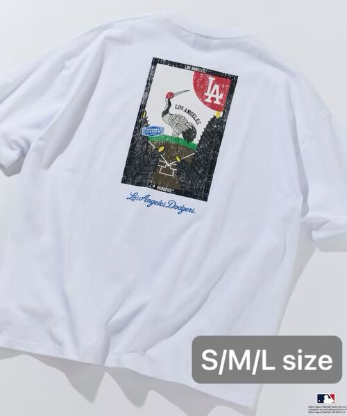 【別注】 MLB公式 ドジャース FREAK’S STOREコラボ 花札プリントTシャツ S/M/Lサイズ