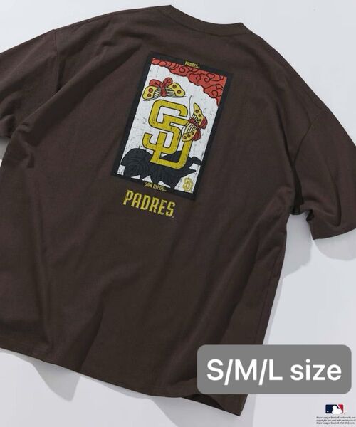 【別注】MLB公式 サンディエゴ・パドレス FREAK’S STOREコラボ 花札プリントTシャツ S/M/Lサイズ