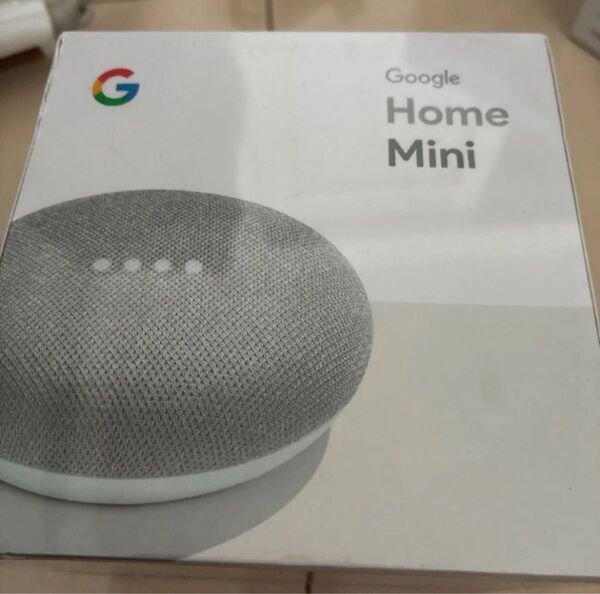 Google Home Mini スマートスピーカーChalk 未使用 チョーク GA00210JP (未開封)