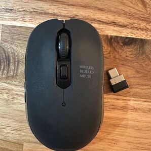 SANWA Supply ワイヤレスマウス ブラック系
