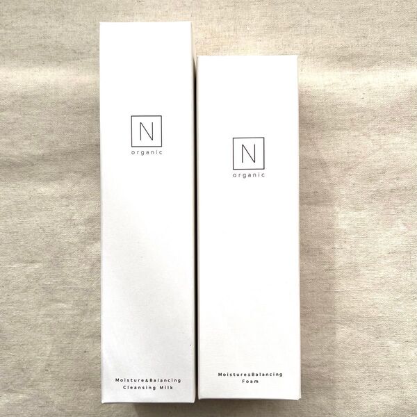 Nオーガニック モイスチュア&バランシング クレンジングミルク & フォーム