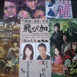 佐津川愛美 舞台フライヤー5点セット