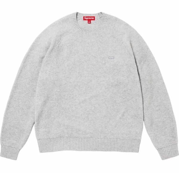 Supreme Terry Small Box Sweater Grey シュプリーム スモールボックスロゴ セーター