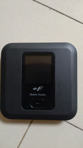 +F モバイルルーター ブラック