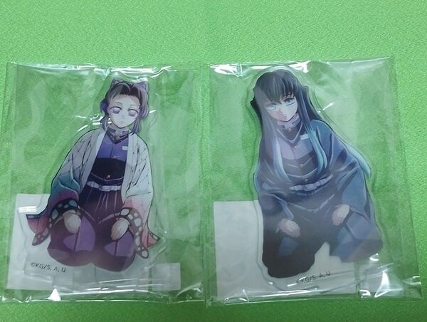 鬼滅の刃 ufotable カフェDining ワールドツアー 柱稽古編 第一弾 KV 柱アクリルスタンド 時透無一郎 胡蝶しのぶ