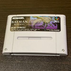 バットマン リターンズ SFC ソフトのみ コナミ ※価格交渉お断り