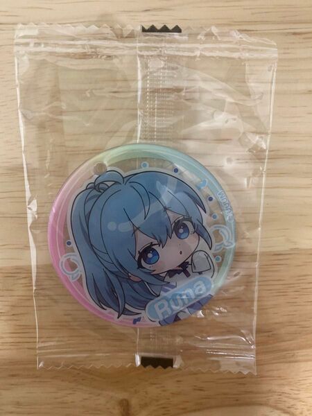 ⑨ クリアマスコット るな カラフルピーチ からぴち キーホルダー