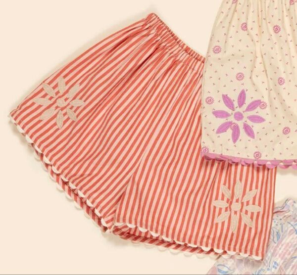 apolina アポリナ 公式限定 Nina Shorts - Mayols Stripe 2-3y