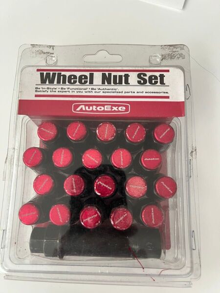 AutoExe ホイールナットセット A00100B マツダ車汎用 M12×P1.5