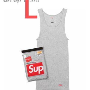 Supreme Hanes Tagless Tank Top タンクトップ シュプリーム ヘインズ ノースリーブ