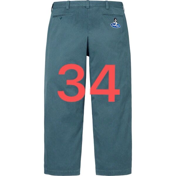 Supreme Pin Up Chino Pant 34 シュプリーム チノパン ワークパンツ ピンナップガール