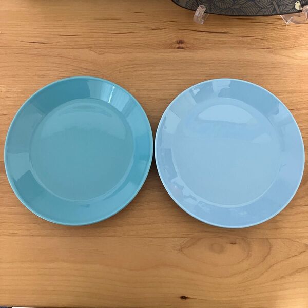 イッタラ ティーマ プレート 17㎝ ターコイズ/ライトブルー 2枚セット