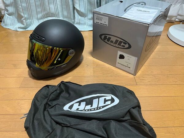 美品 HJC V10 Mサイズ ミラーシールド付