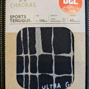 ウルトラグッドラック チャオラス スポーツてぬぐい 裏道 ほっかむり サウナ アウトドア 山と道 四角友里 十二の用品