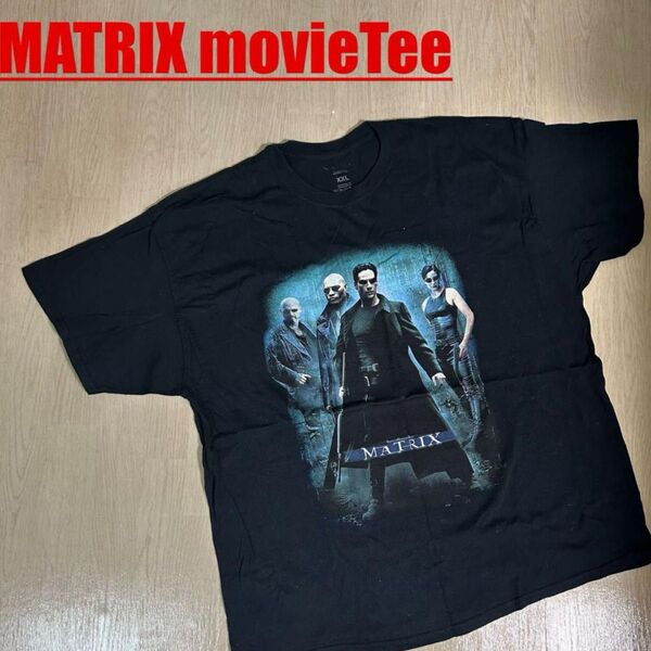 マトリックス matrixムービー 映画 Tシャツ 公式キアヌリーブス ジョンウィック ブラック ヴィンテージ ムービーTシャツ