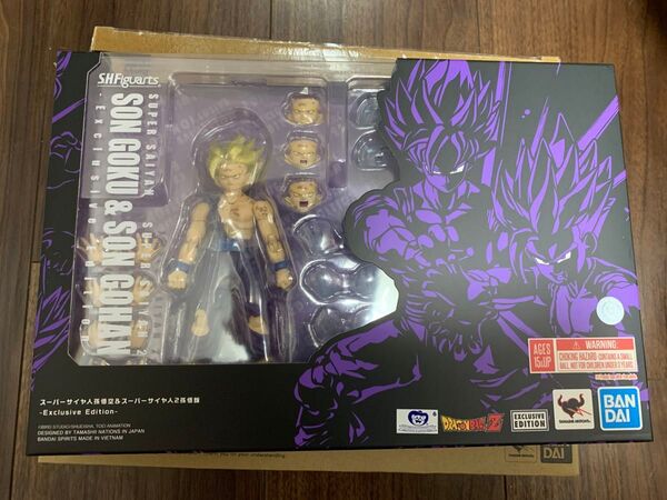 s.h.figuarts Exclusiveスーパーサイヤ人孫悟空&孫悟飯 ドラゴンボール