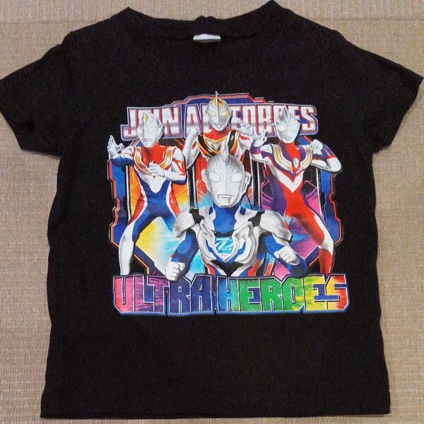 ウルトラマン 100cm 綿 キッズ 子ども 半袖Tシャツ