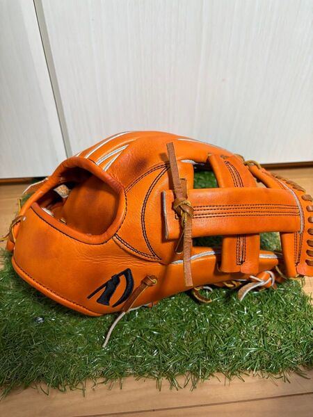 硬式用 日本製 ジュテルレザー デッドストック 内野手用 硬式 グラブ グローブ 即戦力品 一般硬式用