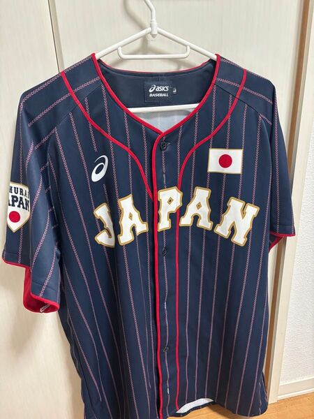 WBC 侍ジャパン 日本代表 プレミア12侍ジャパン レプリカユニフォーム ユニフォーム ビジター アシックス