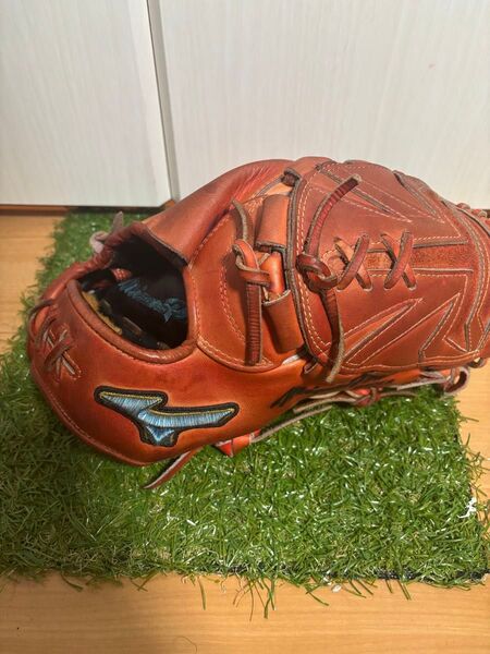 硬式用 日本製 ミズノプロ ダイバーシティブルー 投手 硬式 グローブ グラブ ミズノ MIZUNO