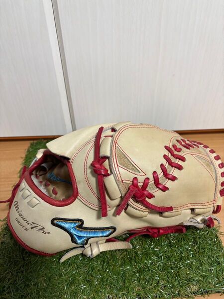 日本製 波賀ジャパン ミズノプロ ダイバーシティブルー 投手 ミズノ 軟式 グラブ グローブ MIZUNO オーダーグラブ